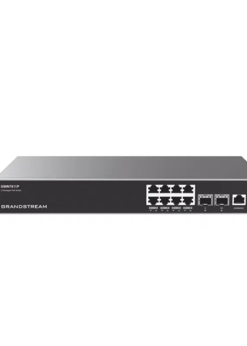 Grandstream GWN7801P 8-Port PoE 120W Network Switch (GWN7801P)