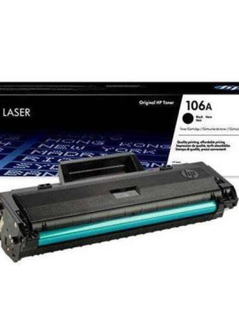 Toner HP 106A Cartridge Kaizen Compatible 106A ( W1106A ) - Black Laser Jet Print Cartridge
