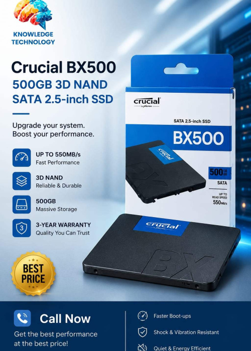 Crucial BX500 500GB SSD